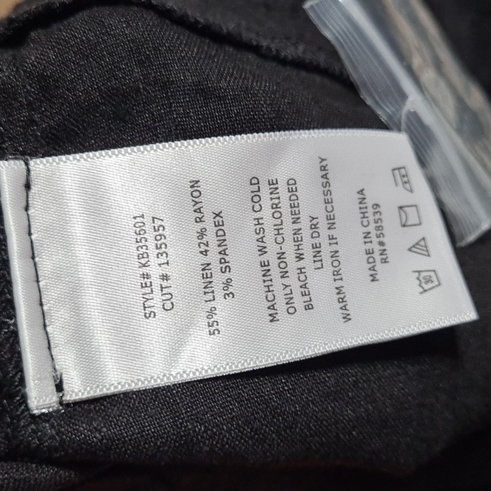 Kut from the Kloth Black Jogger Pants Medium NWT - Picture 5 of 8